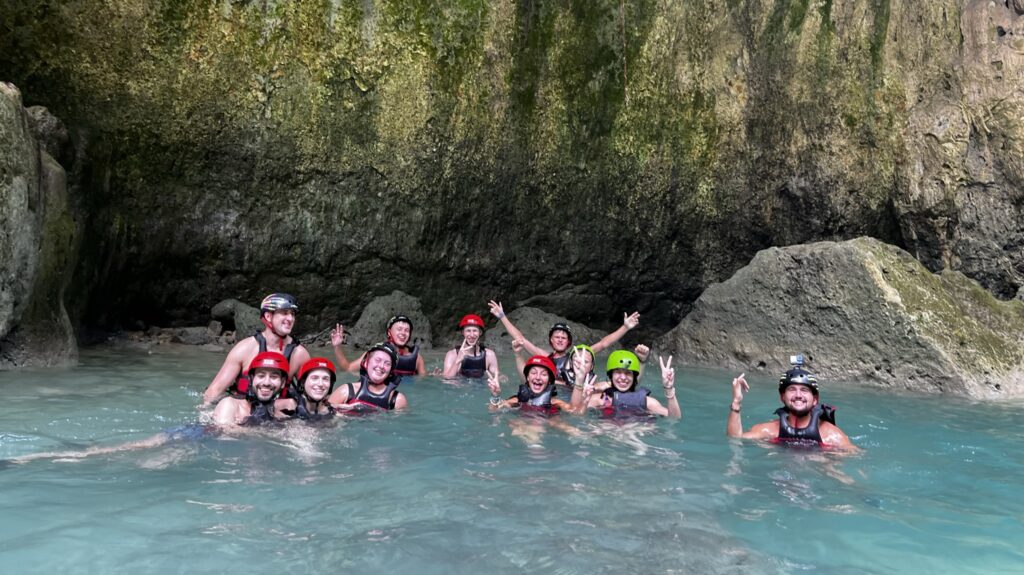 Canyoneering tour in Moalboal, The Philippines